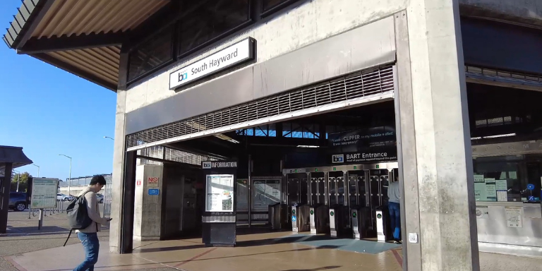 Photo of the South Hayward BART Station