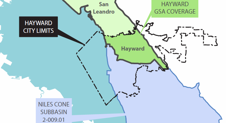 Sustainable Groundwater Management Map